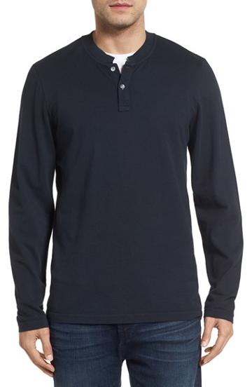 Men's Lanai Collection Split Collar Shirt - Blue