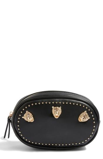 Topshop Panther Bum Bag - Black