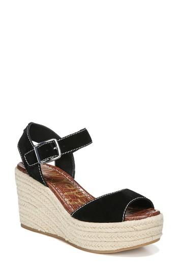 Women's Sam Edelman Dimitree Wedge .5 M - Black