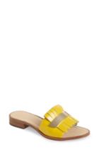 Women's 1901 Aldrich Slide Sandal M - Yellow
