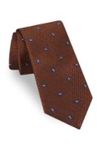 Men's Ted Baker London Paisley Silk Tie, Size - Beige