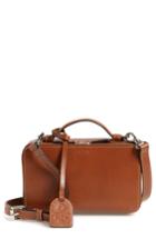 Women's Lodis Los Angeles Downtown Sally Rfid Zip-around Leather Crossbody Bag - Brown