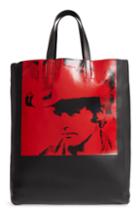 Calvin Klein 205w39nyc X Andy Warhol Foundation Dennis Hopper Calfskin Leather Bucket Bag -
