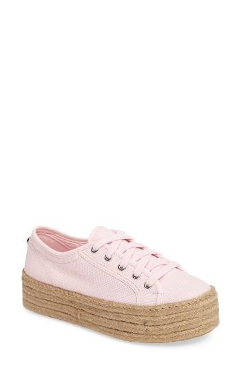 Women's Steve Madden Hampton Platform Sneaker .5 M - Pink