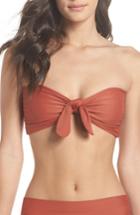 Women's Static Fairfax Bandeau Bikini Top - Orange