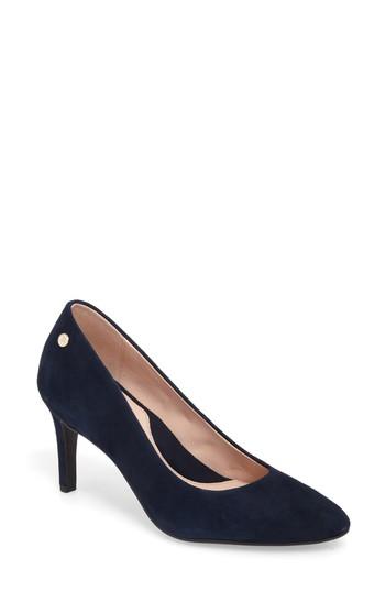 Women's Taryn Rose Tamara Pump .5 M - Blue