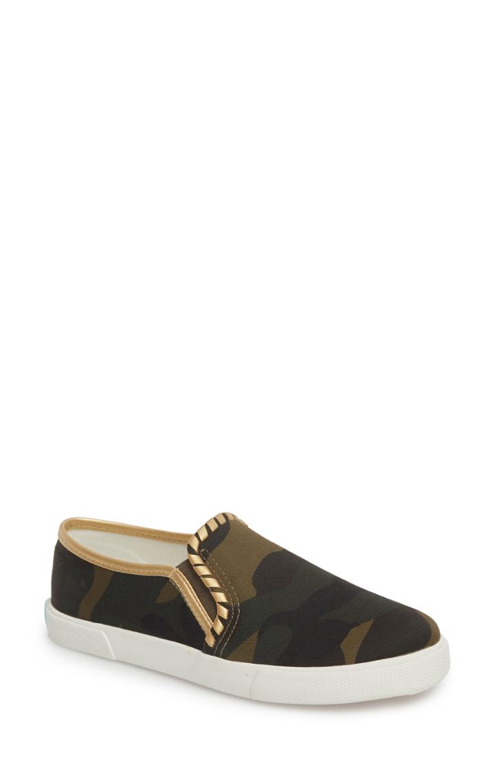 Women's Jack Rogers Mckay Slip-on Sneaker .5 M - Green