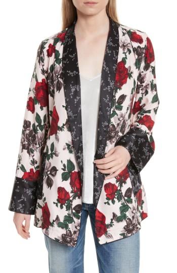 Women's Equipment Theron Silk Robe Jacket, Size - Pink
