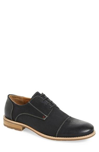 Men's Steve Madden 'catalyst' Cap Toe Derby M - Black