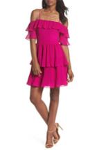 Women's Adelyn Rae Rosalie Pleat Dress - Purple