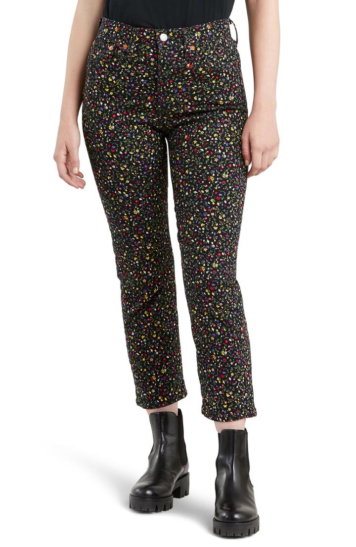 Women's Levi's Wedgie High Waist Straight Leg Jeans X 26 - Black