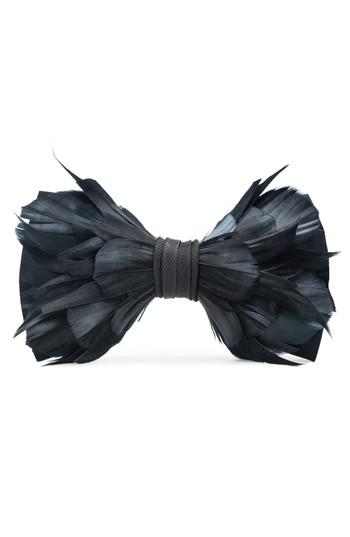 Men's Brackish & Bell Rice Feather Bow Tie