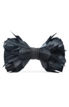 Men's Brackish & Bell Rice Feather Bow Tie