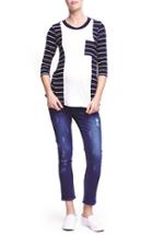 Women's The Urban Ma Colorblock Maternity Tee