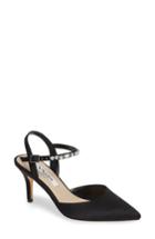 Women's Nina Tonya Pointy Toe Pump .5 M - Black