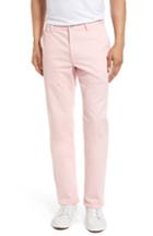 Men's Bonobos Slim Fit Washed Stretch Cotton Chinos X 30 - Pink
