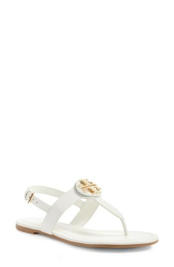 Women's Tory Burch Bryce Sandal M - White
