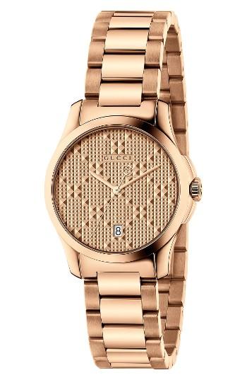 Women's Gucci G-timeless Bracelet Watch, 27mm