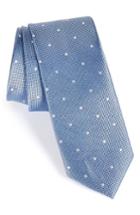 Men's Nordstrom Men's Shop Dot Silk Skinny Tie