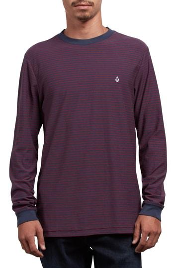 Men's Volcom Randal Long Sleeve T-shirt - Blue
