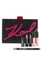 Karl Lagerfeld + Modelco Kiss Me Karl Minaudiere Mini Lip Kit - No Color