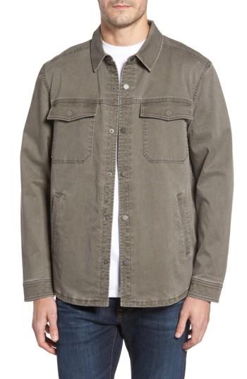 Men's Tommy Bahama Sea Glass Shirt Jacket - Brown