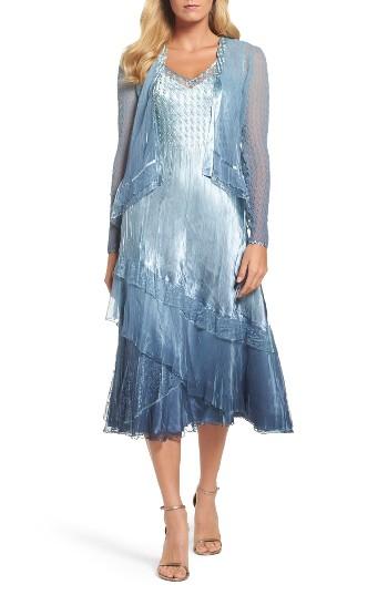 Women's Komarov Tiered Dress & Jacket