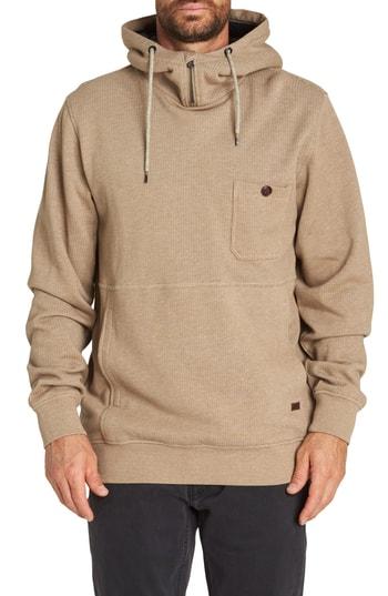 Men's Billabong Hudson Pullover Hoodie - Beige