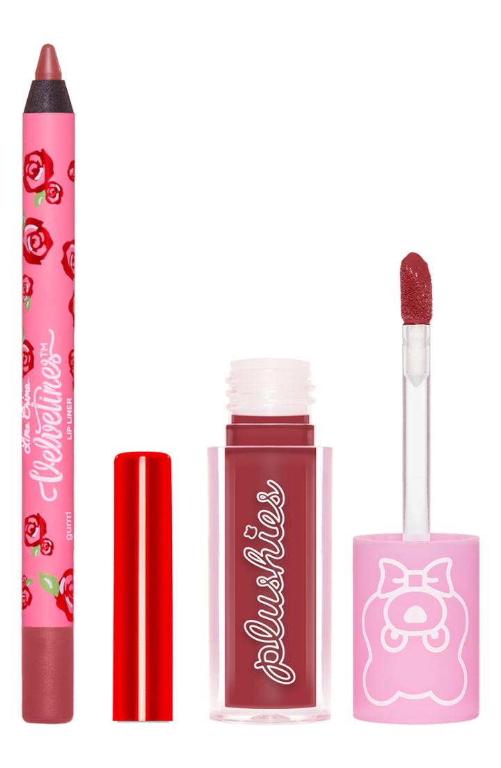 Lime Crime Red Mini Lip Kit - No Color