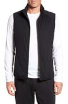 Men's Zella Soft Shell Zip Vest - Black