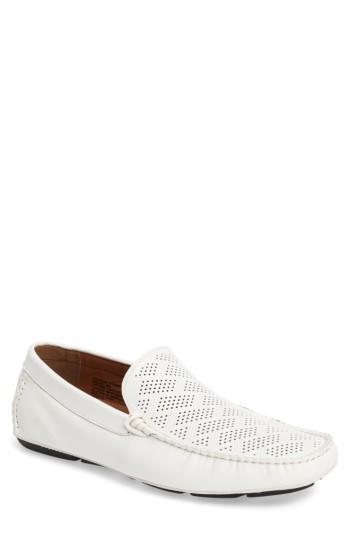 Men's Reaction Kenneth Cole Status Symbol Driving Shoe .5 M - White