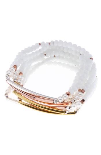 Women's Nakamol Design Barrett Beaded Stretch Bracelet