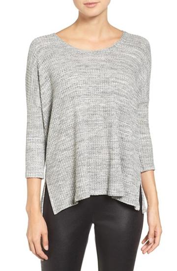 Women's Velvet By Graham And Spencer Marble Thermal Pullover