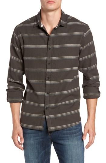 Men's Jeremiah Mckinley Stripe Shirt - Black
