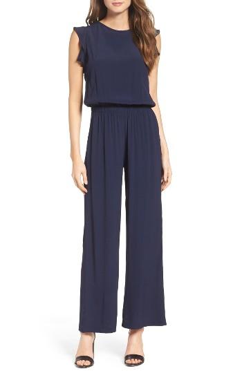 Women's Fraiche By J Blouson Jumpsuit