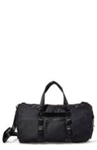 Men's Gq X Steve Madden Duffel Bag - Black