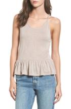 Women's Bp. Ruffle Hem Tank - Pink