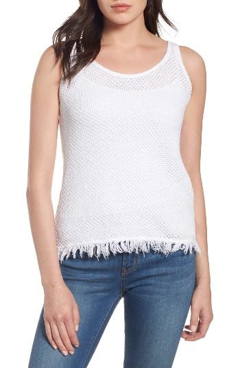 Women's Velvet By Graham & Spencer Crochet Knit Tank
