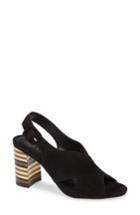 Women's Pelle Moda Grant Sandal M - Black