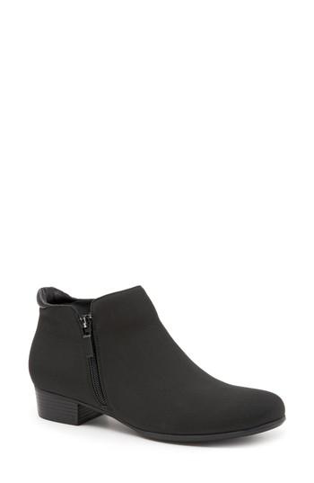 Women's Trotters Major Bootie M - Black