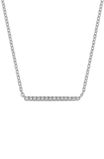 Women's Carriere Diamond Bar Pendant Necklace (nordstrom Exclusive)