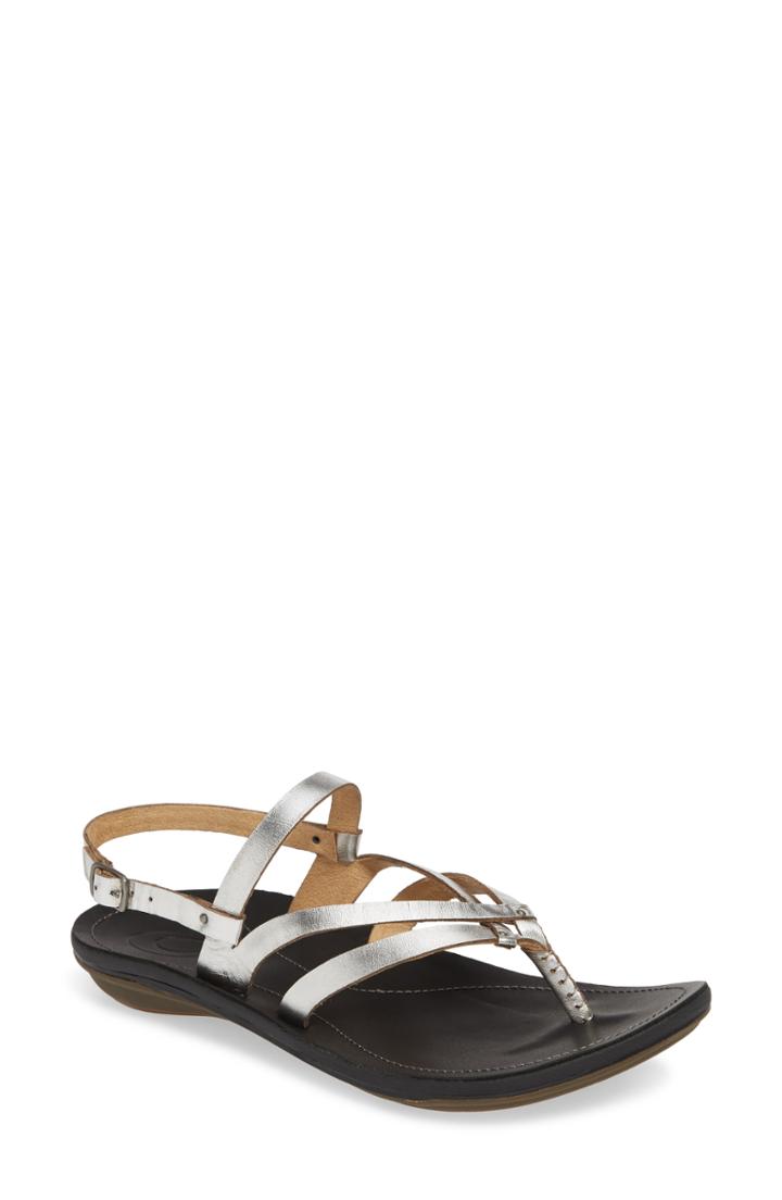 Women's Olukai U'i Ko'o Sandal M - Metallic