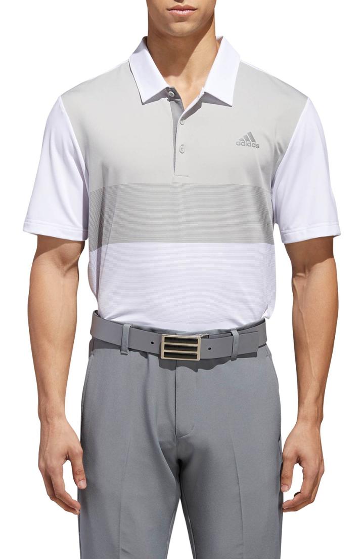 Men's Adidas Golf Ultimate Colorblock Polo