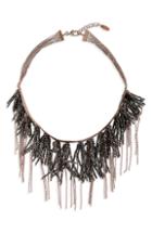 Women's Brunello Cucinelli Monili Fringe Collar Necklace