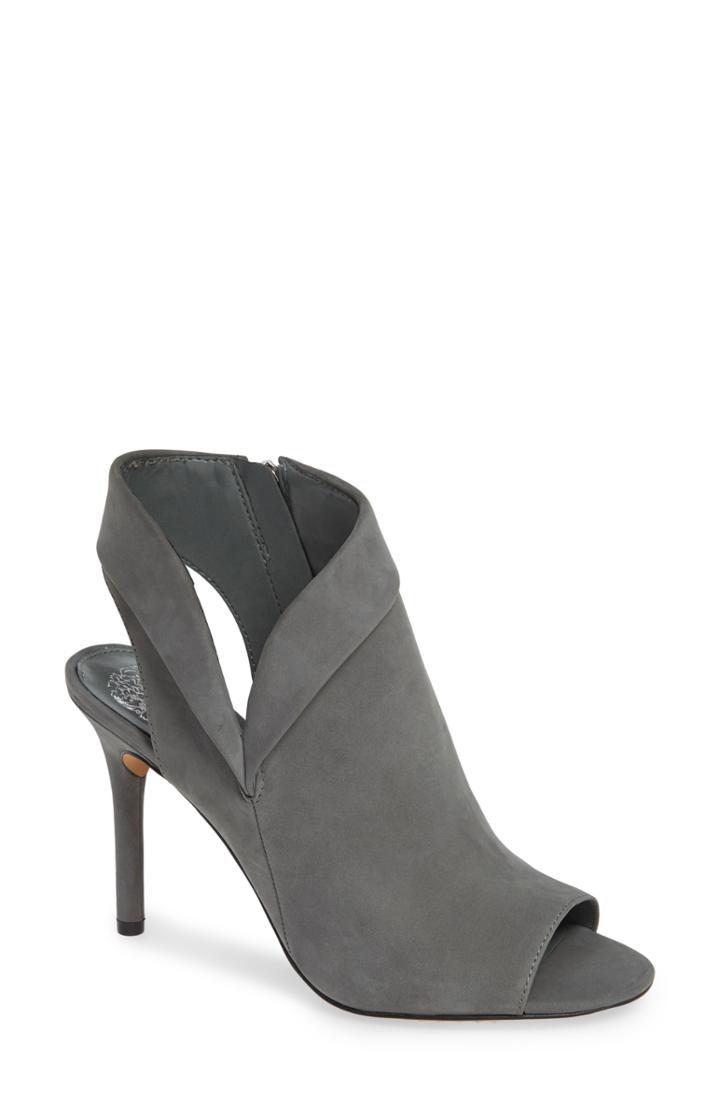 Women's Vince Camuto Cholia Asymmetrical Sandal Bootie M - Grey