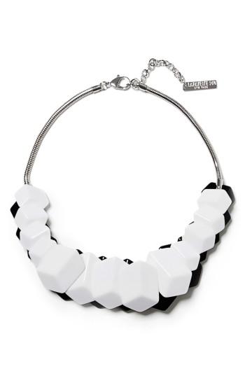 Women's Lafayette 148 New York Cubist Reversible Statement Necklace