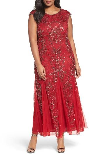 Women's Pisarro Nights Beaded Gown