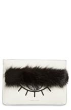 Kendall + Kylie Annie Sequin Eye Leather Pouch -