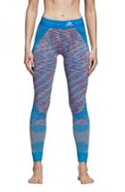 Women's Adidas By Stella Mccartney Yoga Seamless Space Dye Leggings - Blue