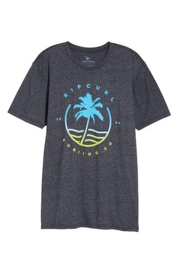 Men's Rip Curl Bliss Mock Twist Graphic T-shirt, Size - Black